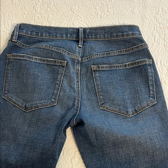 Sonoma Girlfriend Straight Cropped Jeans with Distressed Details - Picture 6 of 6